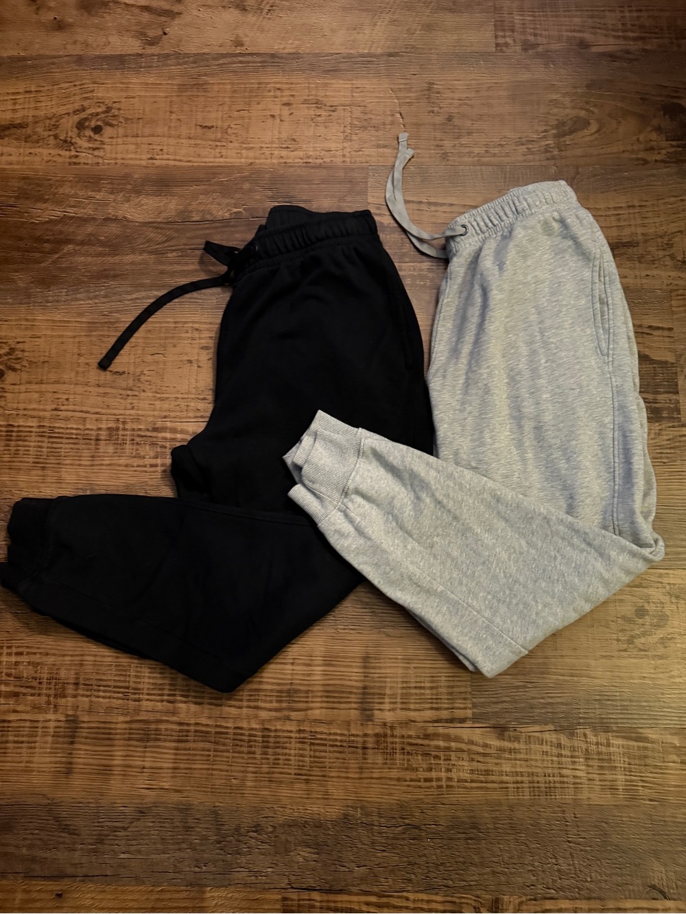 Goodfellow & Co. Navy Drawstring Pants - Black & Gray